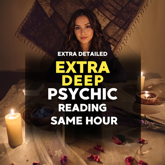 Extra Deep Psychic Reading Same Hour or Same Day