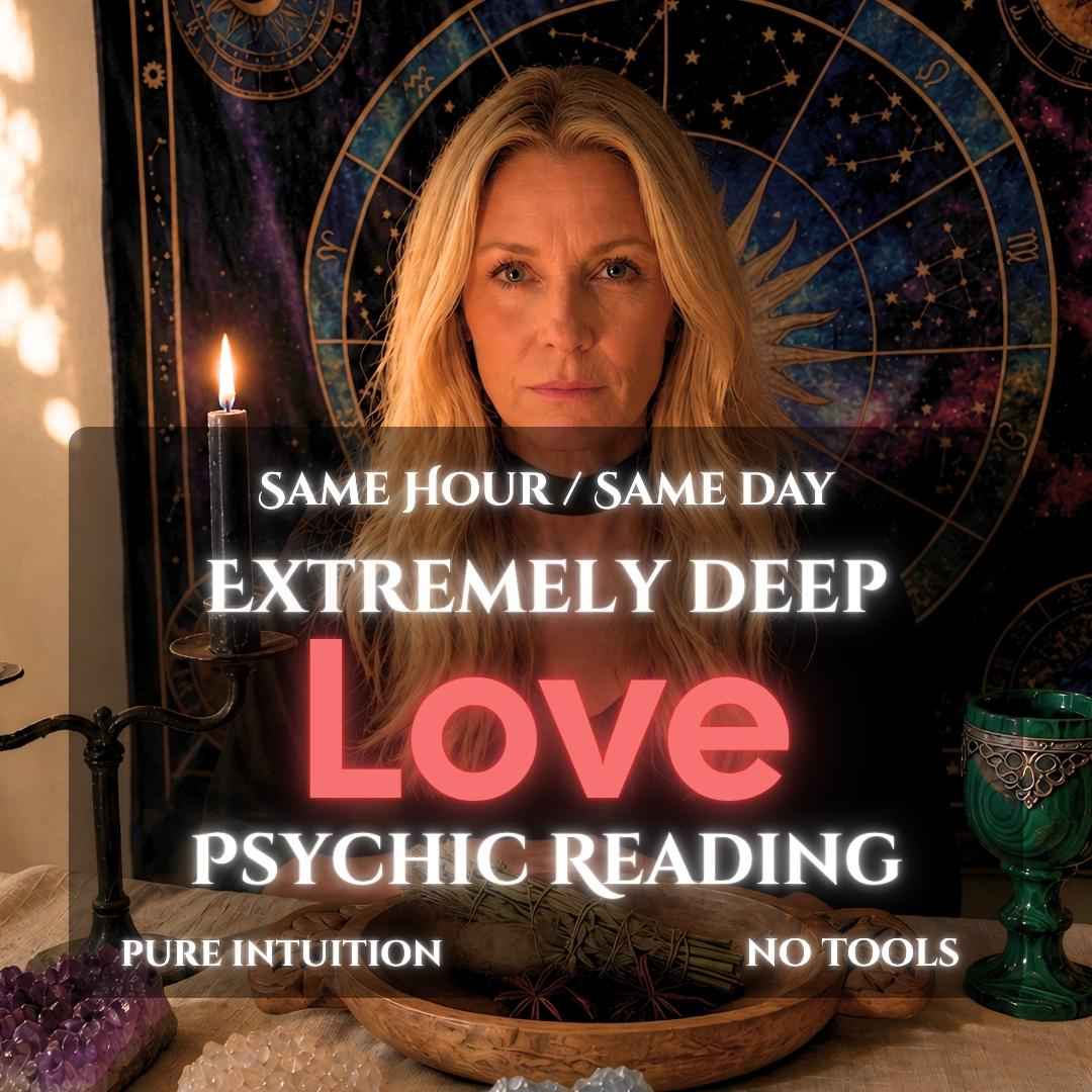 Love Psychic Reading Same Hour or Same Day