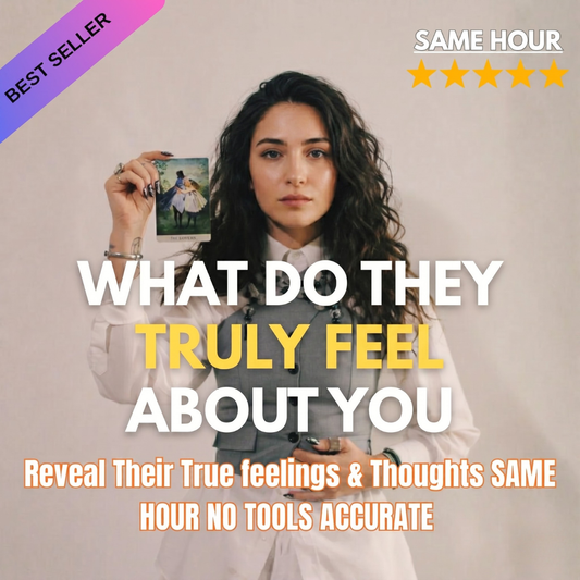 True Feelings Psychic Reading Same Hour or Same Day